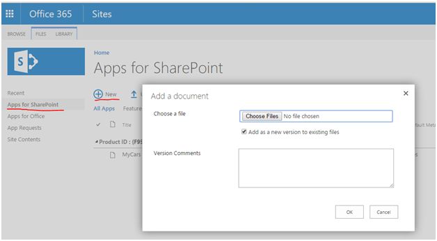 Apps for SharePoint